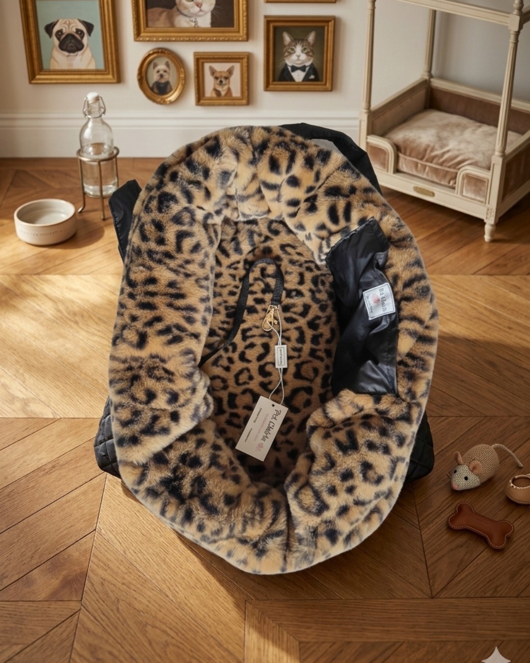 Borsa Cuccia Soft Marvelous Black per Cani